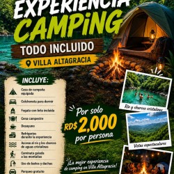 Experiencia Camping Todo Incluido La Posada Del Charco